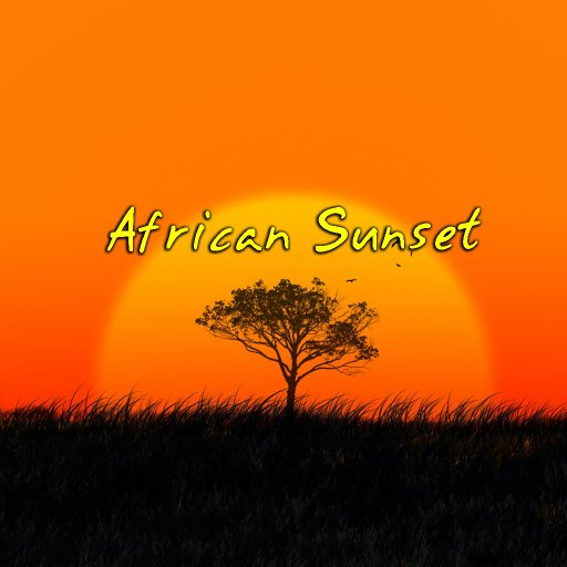 African Sunset