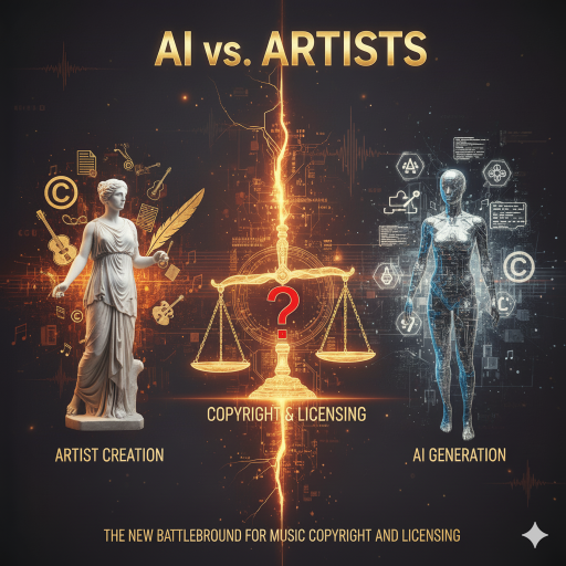 AI vs. Artists: The New Battleground for Music Copyright and Licensing
