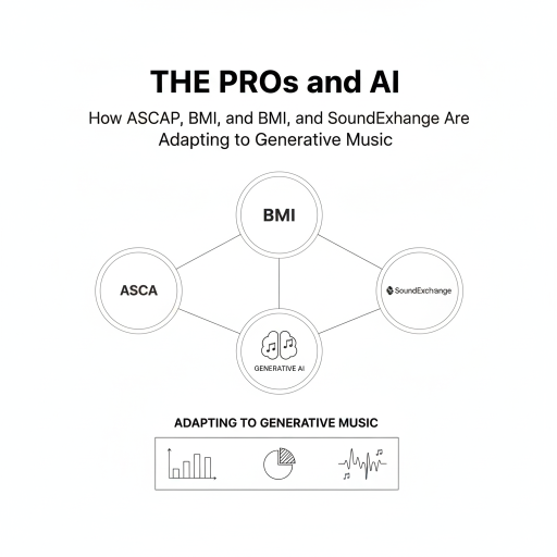 The PROs and AI: How ASCAP, BMI, and SoundExchange Are Adapting to Generative Music