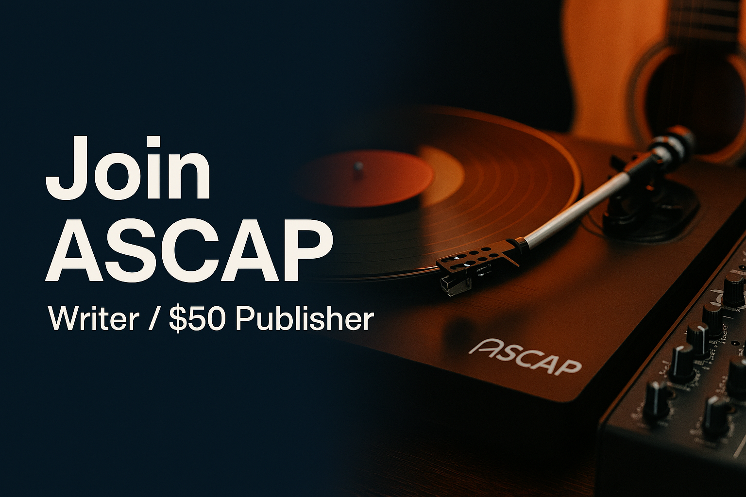 ASCAP join page