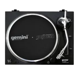 Gemini Direct-Drive Turntable, 3-Speed, USB Recording & Preamp (TT-5000) 
